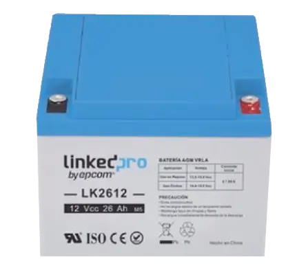 Baterias LinkecPro Lk2612-epcom-baterias en puebla-biosons