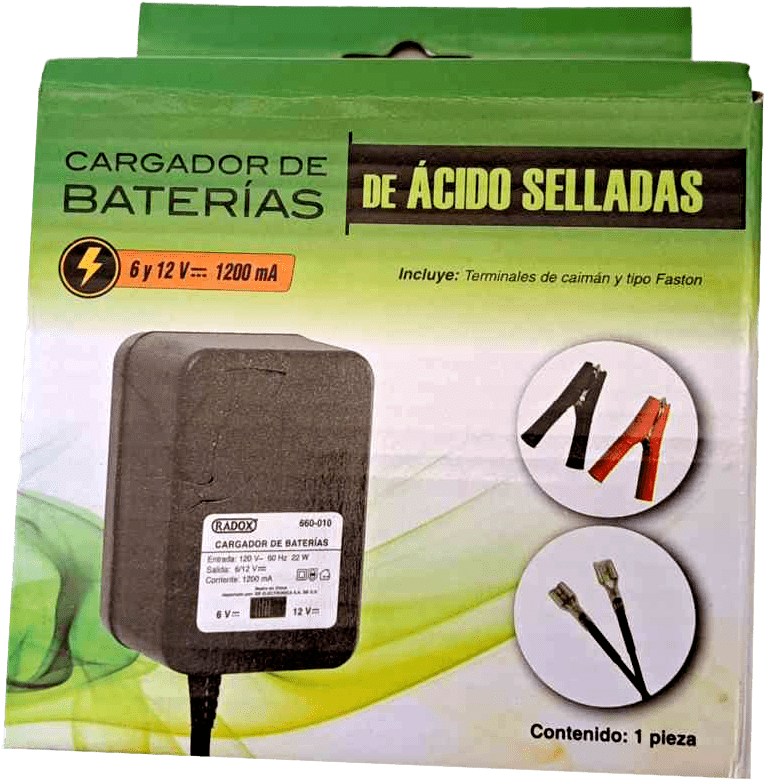 Cargadores-de-baterias-de 6 y 12 volts